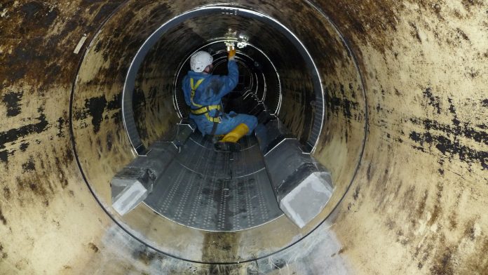 Abwasser als Energiereservoir für zentralen Wärmepumpe