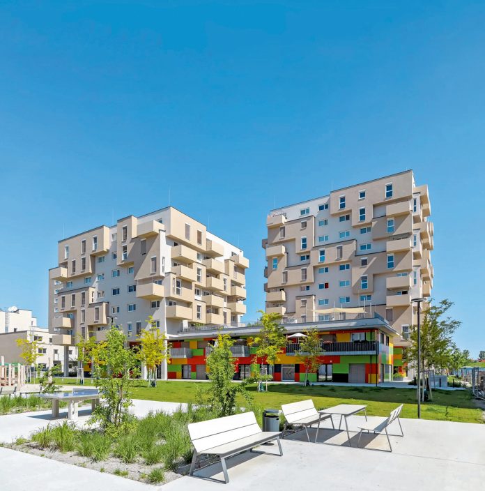 Zwischen Qualität und Dichte: aktueller Wiener Wohnbau im Stadtentwicklungsgebiet Berresgasse