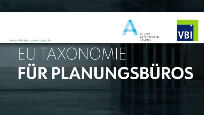 Ab 2025 gilt die EU-Taxonomie - Leitfaden für Planungsbüros