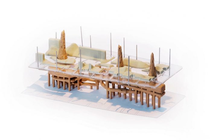 Das Sieger:innenprojekt „the Breathing Ground. (sub-)terranean architecture as an environmental instrument“ von Anna Orbanic überzeugte die Jury des Superscape 2024. Das Sieger:innenprojekt „the Breathing Ground. (sub-)terranean architecture as an environmental instrument“ von Anna Orbanic überzeugte die Jury des Superscape 2024.