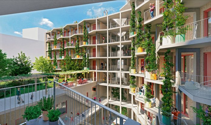 Village im Dritten, Baufeld 11B, von Schwarzatal, feld72 und einszueins Architektur