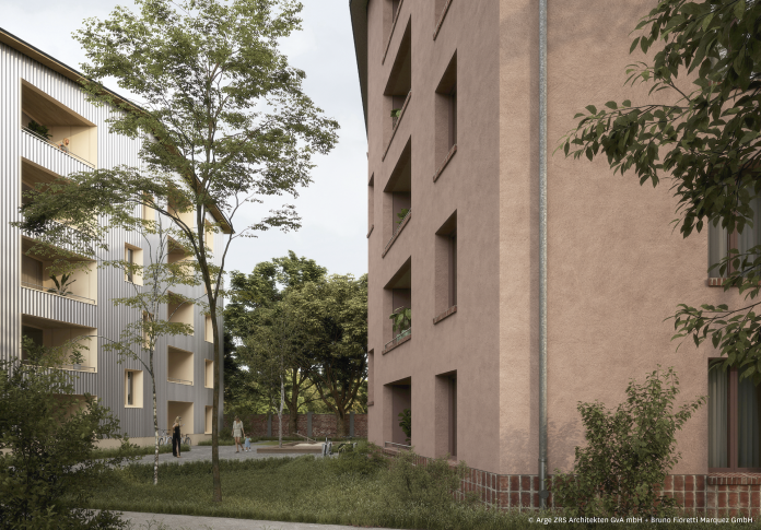 STADT UND LAND - Richtfest für den Nachhaltigkeitspiloten