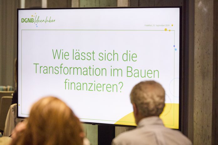 Sustainable Finance im Bauen: DGNB startet Initiative mit Banken