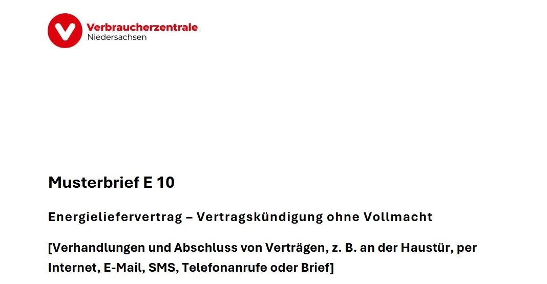Ungewollt vom Energieversorger gekündigt - die Rechtslage
