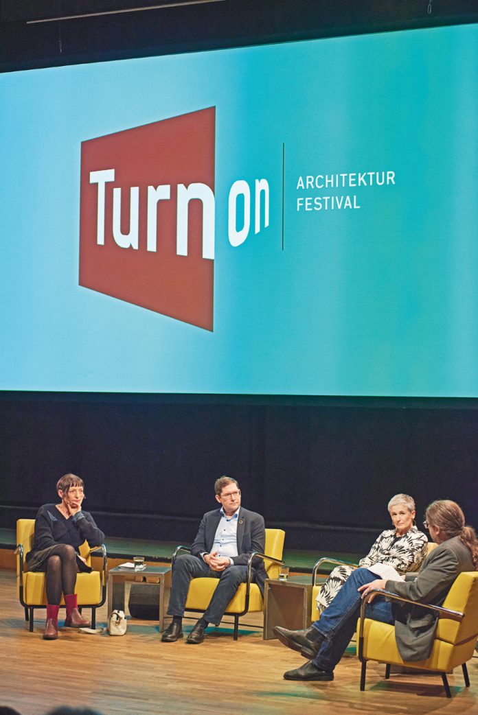 „Stadt und Natur“ war das Thema der Talkrunde beim diesjährigen Turn-on-Architekturfestival. Foto: Sebastian Pichler