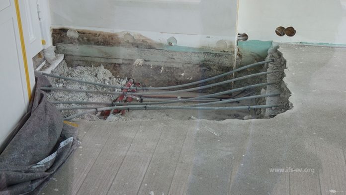 Wasser in Schaft der Elektroverteilung – eine Spurensuche