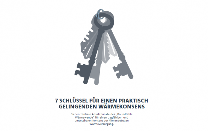 Roundtable Wärmewende - 7 Schlüssel für einen Wärmekonsens