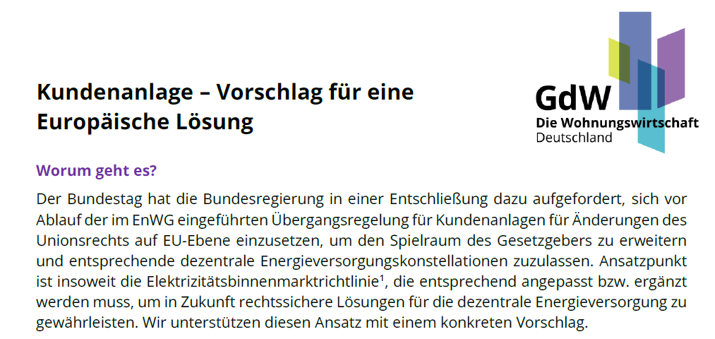 Energy Sharing gestartet – aber Hindernisse bleiben Energy Sharing gestartet – aber Hindernisse bleiben